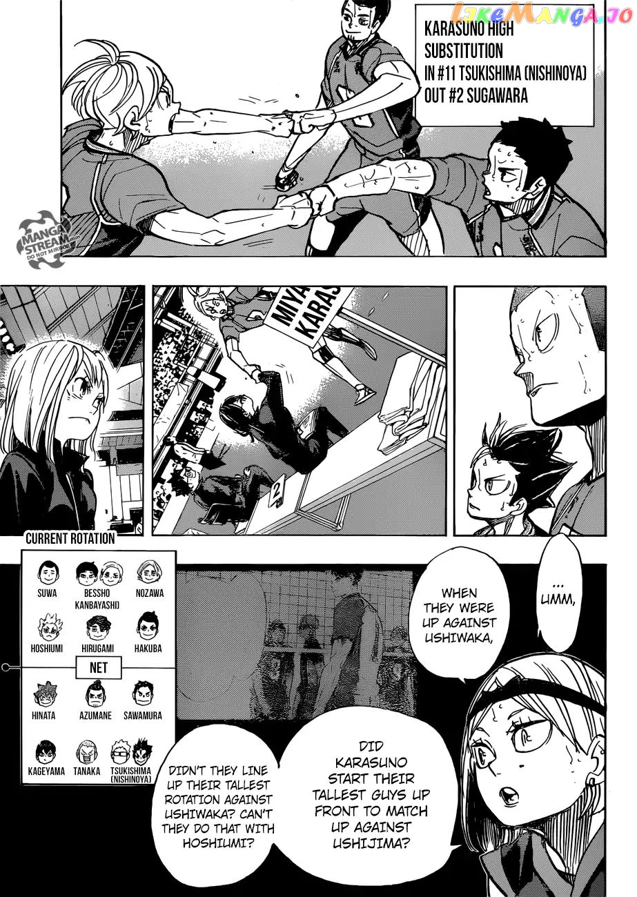 Haikyuu!!, Chapter 355 image 08